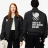 Lacoste Olympic Heritage Seoul 1988 Bomber Jacket Black