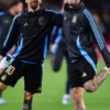 Lionel Messi Argentina AFA Half-Zip Hoodie Jacket