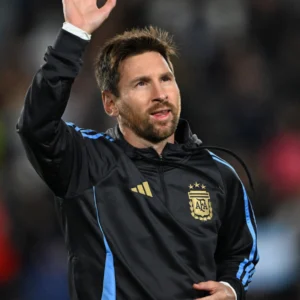 Lionel Messi Argentina Last Home Game Black Hoodie