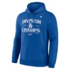 Los Angeles Dodgers Fanatics 2025 NL West Division Champions Locker Room Hoodie - Royal