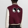 Louis Vuitton Burgundy Epi Leather Varsity Jacket