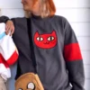 Marceline Cat Sweater Grey