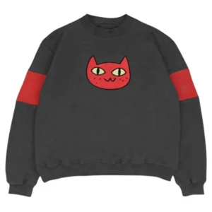 Marceline Cat Sweater Sweatshirt Grey