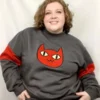 Marceline Cat Sweatshirt Grey