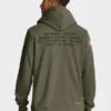 Men's Green Bay Packers Nike Olive 2025 Salute to Service Sideline Standard Issue Dri-FIT Hoodie