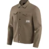 Men's NFL x Darius Rucker Collection by Fanatics Tan San Francisco 49ers Trucker Full-Button Jacket
