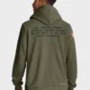 Men's San Francisco 49ers Nike Olive 2025 Salute to Service Sideline Standard Issue Dri-FIT Hoodie