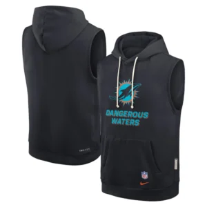 Miami Dolphins 2025 Rivalries Sleeveless Hoodie