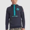 Miami Dolphins Nike Rivalries Sideline Anorak Half-Zip Hoodie Jacket Black