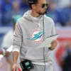 Mike McDaniel Miami Dolphins Nike Grey Hoodie