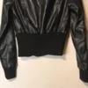 Miley Cyrus Max Azria Black Leather Jacket