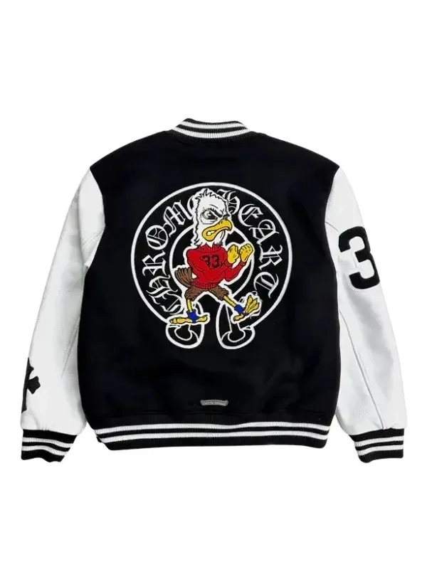 NBA Shai Gilgeous-Alexander Black Wool Varsity Jacket