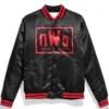 NWO Wolfpac Satin Jacket Black