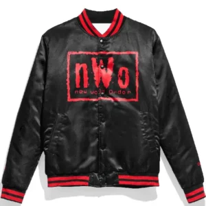 NWO Wolfpac Satin Jacket Black