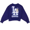 New Era x Bella Dona x Betty Boop Dodgers Crewneck Sweatshirt Blue