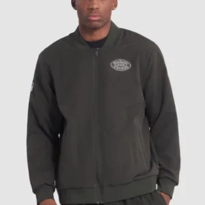 New York Jets Nike 2025 Rivalries Sideline Bomber Jacket Green