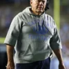 North Carolina Bill Belichick Cutoff Hoodie Grey