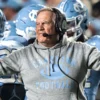 North Carolina Bill Belichick Grey Cutoff Hoodie