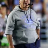 North Carolina Bill Belichick Hoodie Grey