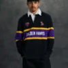 OVO Wilfrid Laurier University Polo Shirt Black