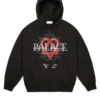 Palace Skateboards x HIM Tri Gram Hoodie Black