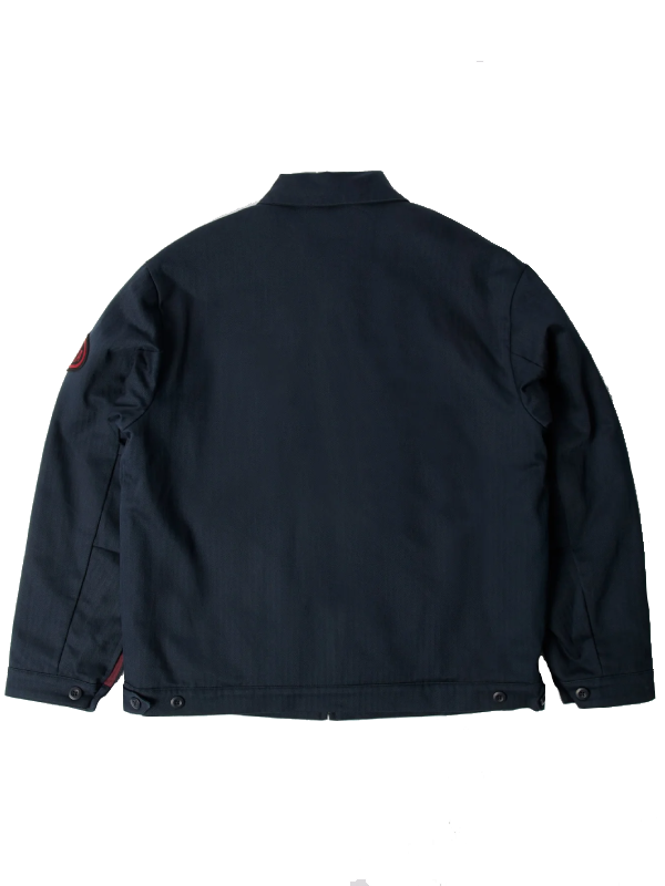 Parra Pumping Gas Jacket Blue - Jackets Junction