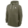 Pittsburgh Steelers Nike 2025 Salute To Service Sideline Hoodie
