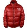 Prada Red Puffer jacket