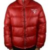 Red Prada Puffer jacket
