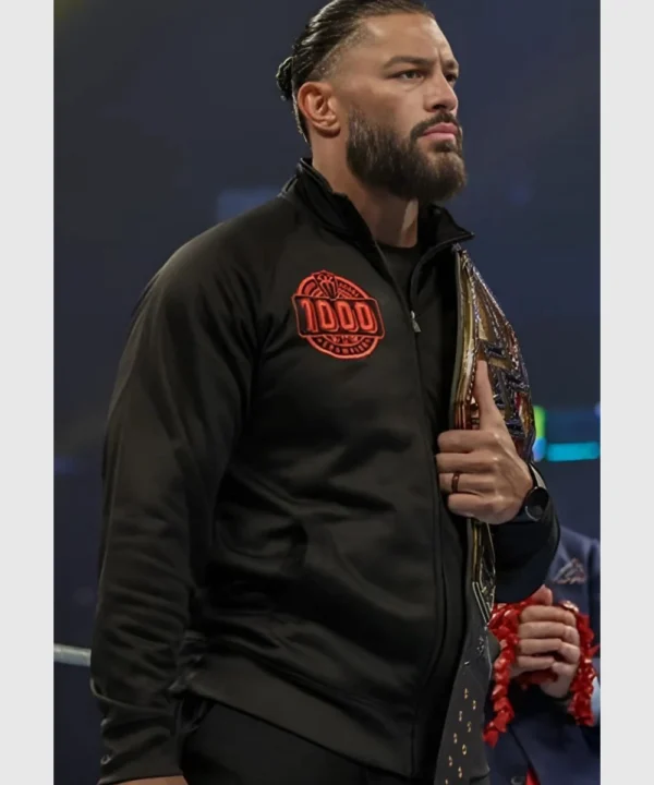 Roman Reigns 1000 Days Tribute Jacket Black