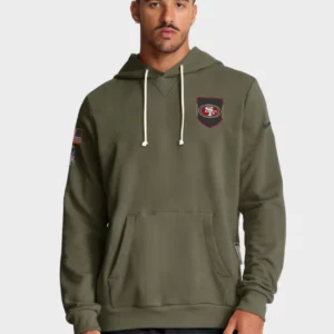 San Francisco 49ers 2025 Salute To Service Hoodie