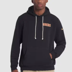 San Francisco 49ers Nike 2025 Rivalries Sideline Hoodie Black