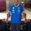 Scuderia Ferrari 2025 Monza T-Shirt Blue