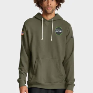Seattle Seahawks 2025 Salute To Service Hoodie