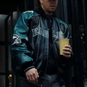 Shooter Eagles Mark Wahlberg Leather Jacket