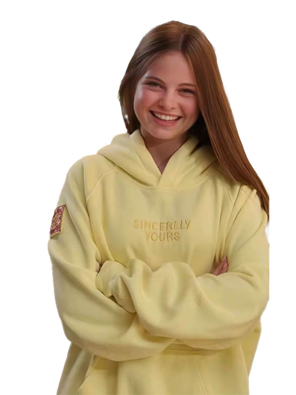 Sincerely yours Salish Matter Hoodie Yellow