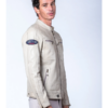 Steve ECRU McQueen Dennis 2 Leather Jacket