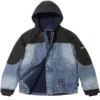 Supreme Dickies Cordura Blue Hooded Work Jacket