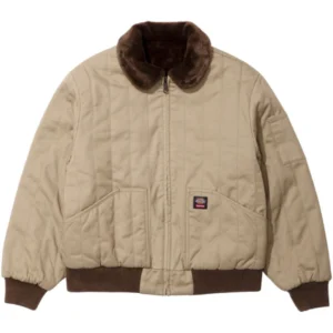 Supreme x Dickies Reversible Quilted Faux Fur Work Jacket