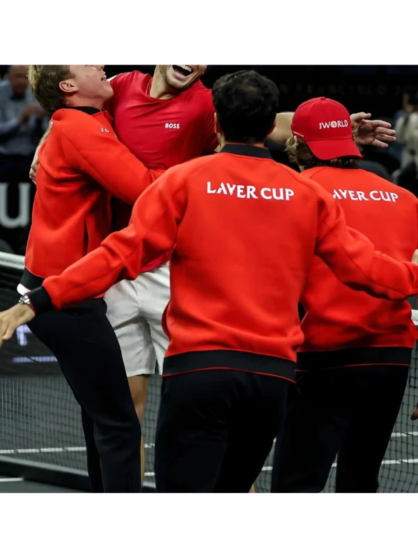 Taylor Fritz Laver Cup Jacket Red