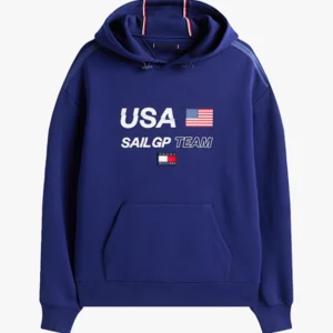 Tommy Hilfiger x US SailGP Team Hoodie Blue
