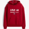 Tommy Hilfiger x US SailGP Team Hoodie Red