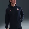 USMNT Tech Nike Soccer Hoodie Blue