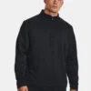 Under Armour Fleece Quarter Zip Sweatshirt Black