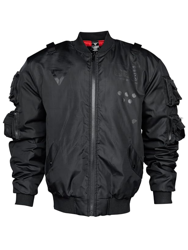 Universe XB-03 Black Bomber Jacket