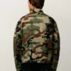 Utility Woodland Camo Work Jacket Stussy
