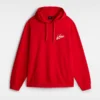 Vans Dettori Loose Pullover Hoodie Red