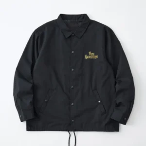 White Mountaineering Qotsa Lullabies To Paralyze Coach Jacket Black