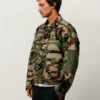 Woodland Camo Utility Work Jacket Stussy
