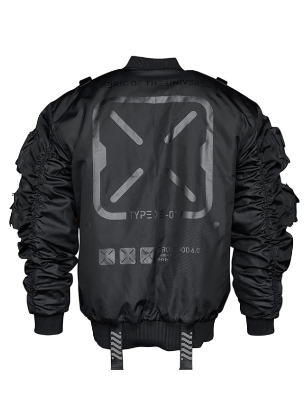XB-03 black Bomber Jacket